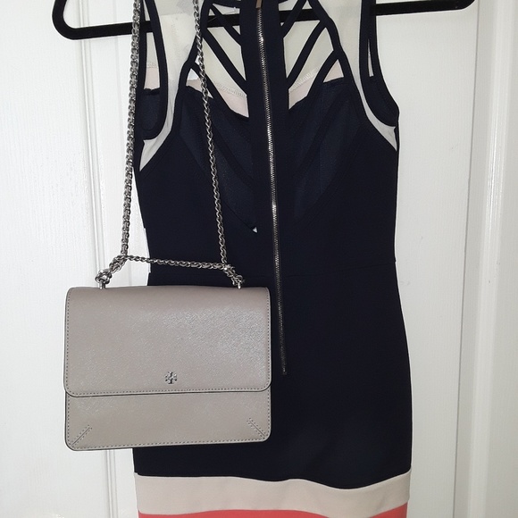 Womens Color Block Dress - Picture 2 of 3
